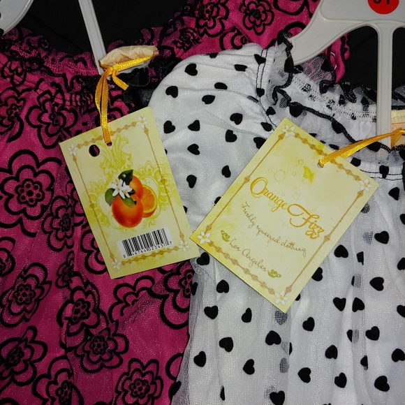NWT Orange Fizz 3T Matching Set Bundle - Picture 3 of 3